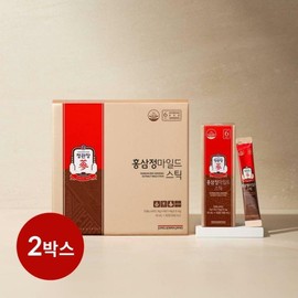 Late Night Specialty Jeonggwanjang Red Ginseng Miles Mild Stick 10ml 30 Po X2 Box / 심야특가정관장 홍삼정 마일드스틱 10ml30포x2박스