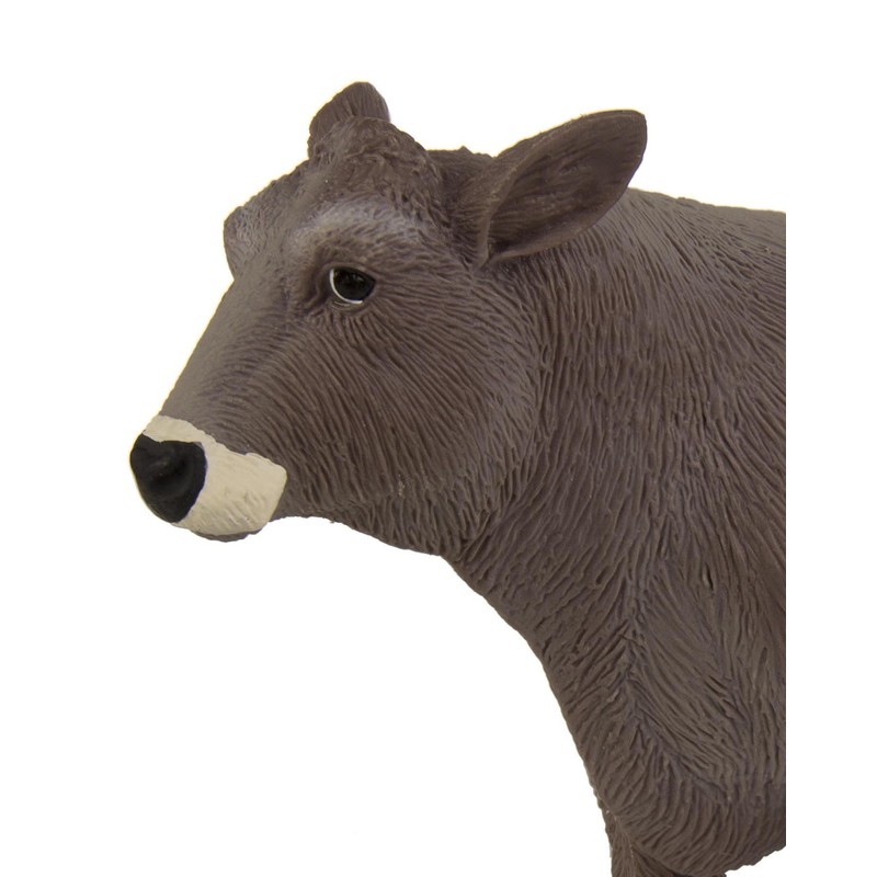 Safari S161329 Farm Brown Swiss Bull Miniature