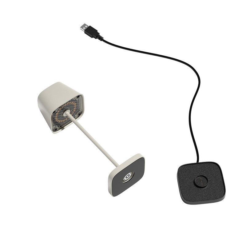 Blomus KODU Mobile Rechargeable LED Table Lamp - Silk Grey