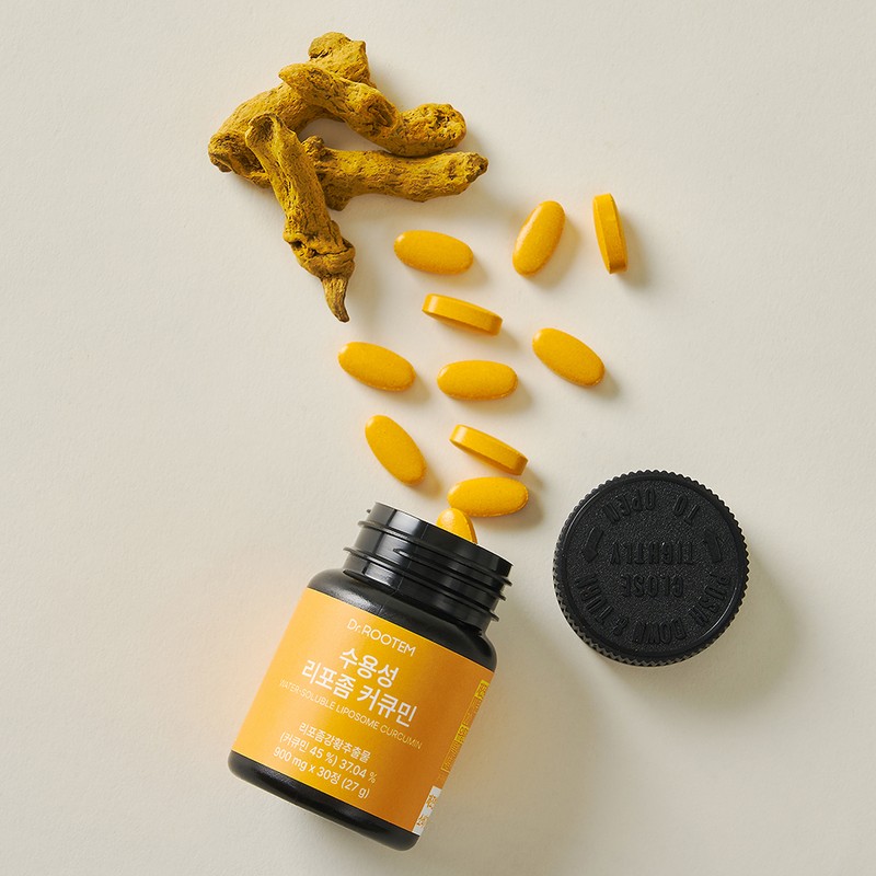 Dr. Rootem Water-Soluble Liposome Turmeric Curcumin 3 Boxes / 닥터루템