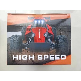 SZJJX 3699-087 Remote Control Car, 2.4GHz High Speed 20KM/H RC Cars Toys, 1:16 Monster RC Truck Off Road with LED Headlight, Birthday Girls for Boys Gifts Red