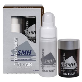 Super Million Hair Trial Set No.2 Dark Brown (Super Million Hair 0.4 oz (10 g) + Super Million Hair Mist, 2.0 fl oz (60 ml)