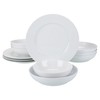 BIA Cordon Bleu 12 Piece Rimmed Dinnerware Set