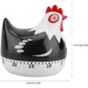 Cute Timers 60 Minutes Loud Alarm Manual Timer Chicken Cartoon
