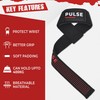Weight Lifting Straps with Non-Slip Silicon Grip - 21 Inch,