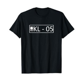 KL-05 Kottayam Registered - Kerala License Plate T-Shirt