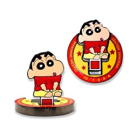HOKUSHIN TRADING MK0458 Crayon Shin-chan Upright Marker Golf Marker