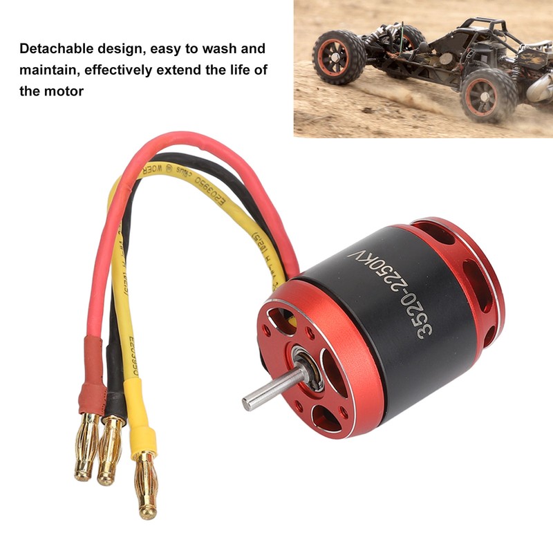 RC Brushless Motor Stable Power Output High Conversion 3542 Brushless