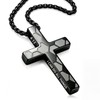 RSWETE Soccer Cross Necklace, Bible Verse Gifts for Men &