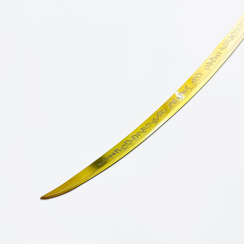 118cm Full Length Gold Stainless Steel Malenia Prosthetic Hand Blade