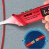 12V-1000V Voltage Tester: Adjustable Sensitivity Voltage Detector Pen AC Voltage