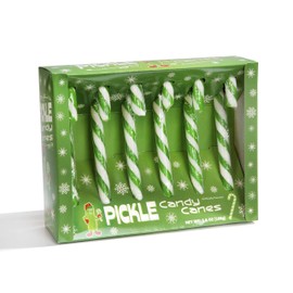 Fancy Pickle flavored Candy Canes, 3.8 OZ
