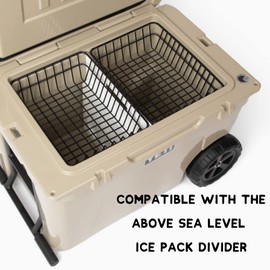 2-Pack of Cooler Baskets for YETI Tundra Haul - Wire Cooler Rack for YETI Haul - Compatible with YETI Accessories, YETI Cooler Locks, YETI Ice, Cooler Dividers, and YETI Cooler Accessories