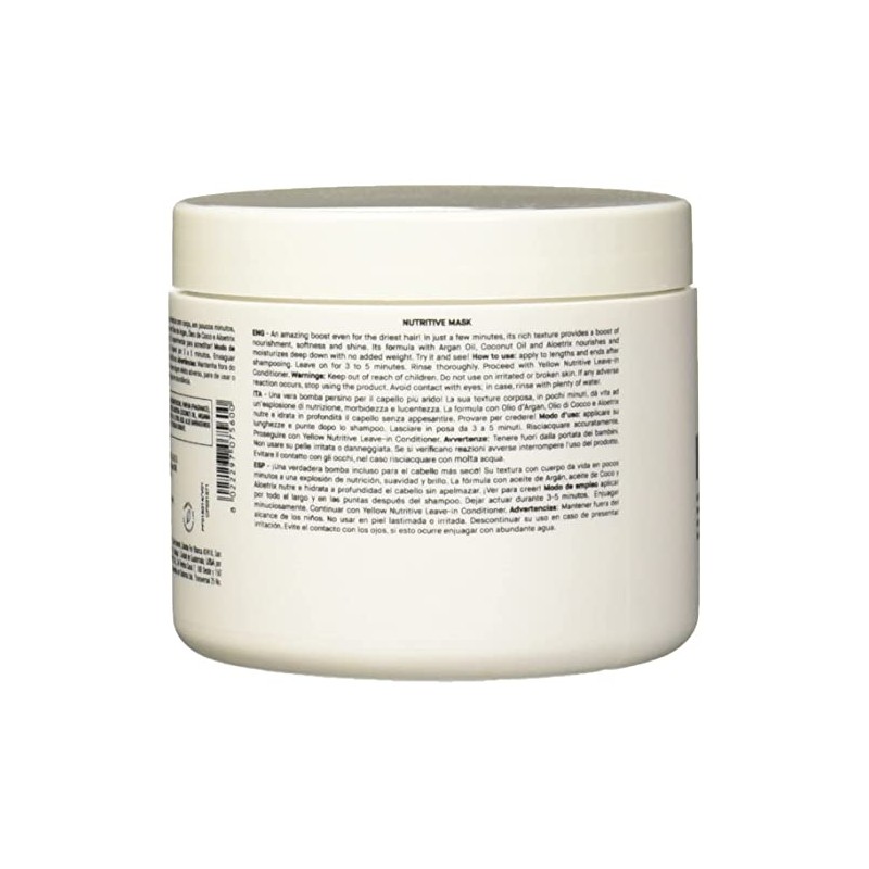 Yellow Nutritive mask