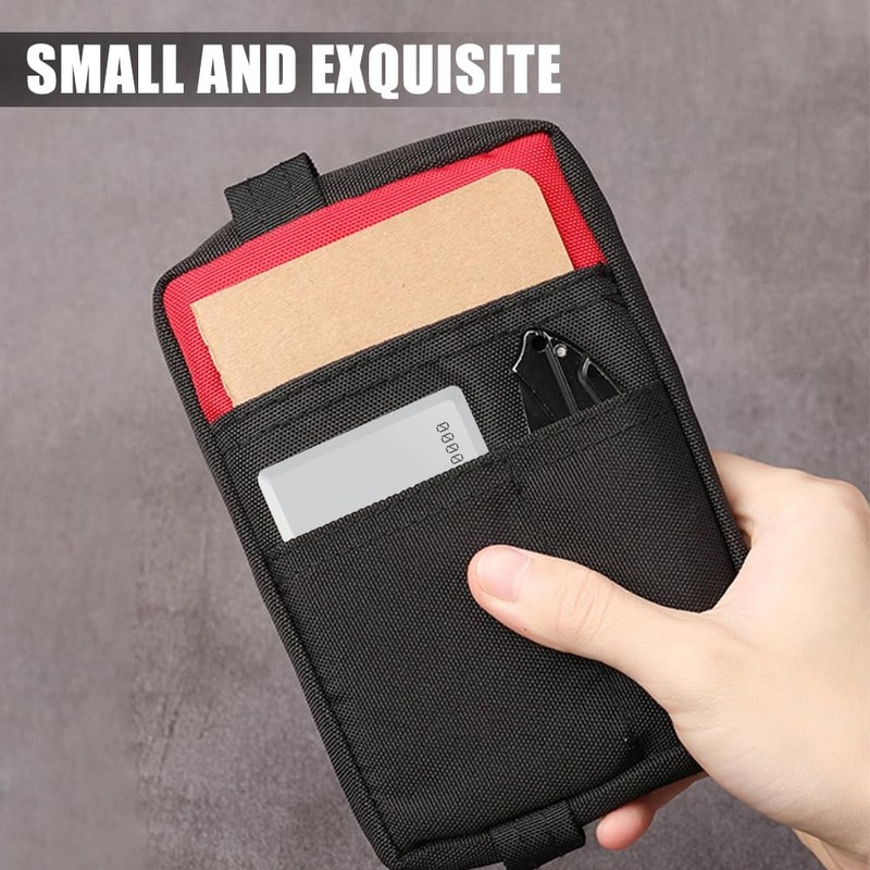 Molle EDC Bag, Lightweight Small Tool Bag, Wear-resistant EDC Storage