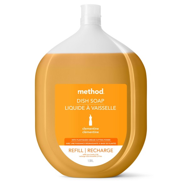 Method Gel Dish Soap Refill Clementine 1.6 L
