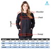 Chaqueta médica para mujer, Azul Oscuro (Dark Royal), XXXL