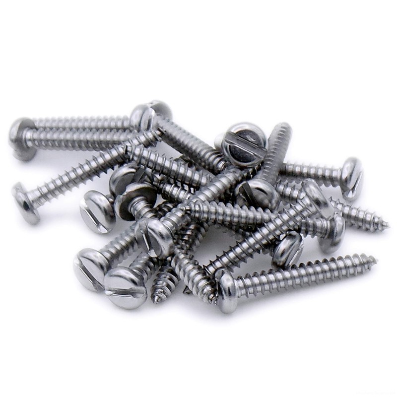 No.10 x 0.5 (4.8mm x 13mm) Slot Pan Self-Tapping Screw