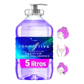 Gel Conductor Con Acido Hialuronico Antiedad Reafirmante 5kg Todo Tipo De Piel Día/noche