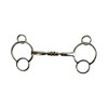 AK Universal Loose Ring Rotary Double Cooper Roller Snaffle Horse