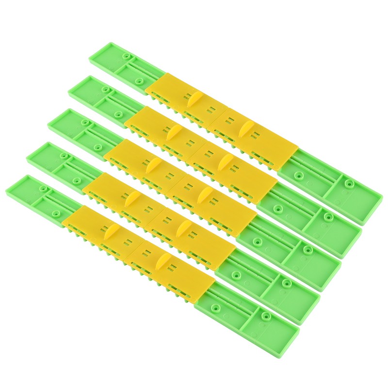 5 Pcs Durable Beehive Door Entrance Gate AntiEscape Beekeeper Plastic