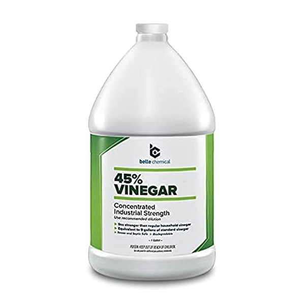 45% Pure Vinegar - Concentrated Industrial Grade (1-Gallon)