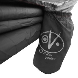 Outdoor Vitals Ultralight Hammock Under 1 lb with Suspension Included, Whoopie Sling Suspension, Tree Straps and Carry Bag