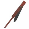 Walker & Williams GE-104 Antique Mahogany Tooled Padded Strap with