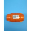 Dura-Line (1) DURA-LINE 20001847 2" PUSH LOCK COUPLER ORANGE MOLDED