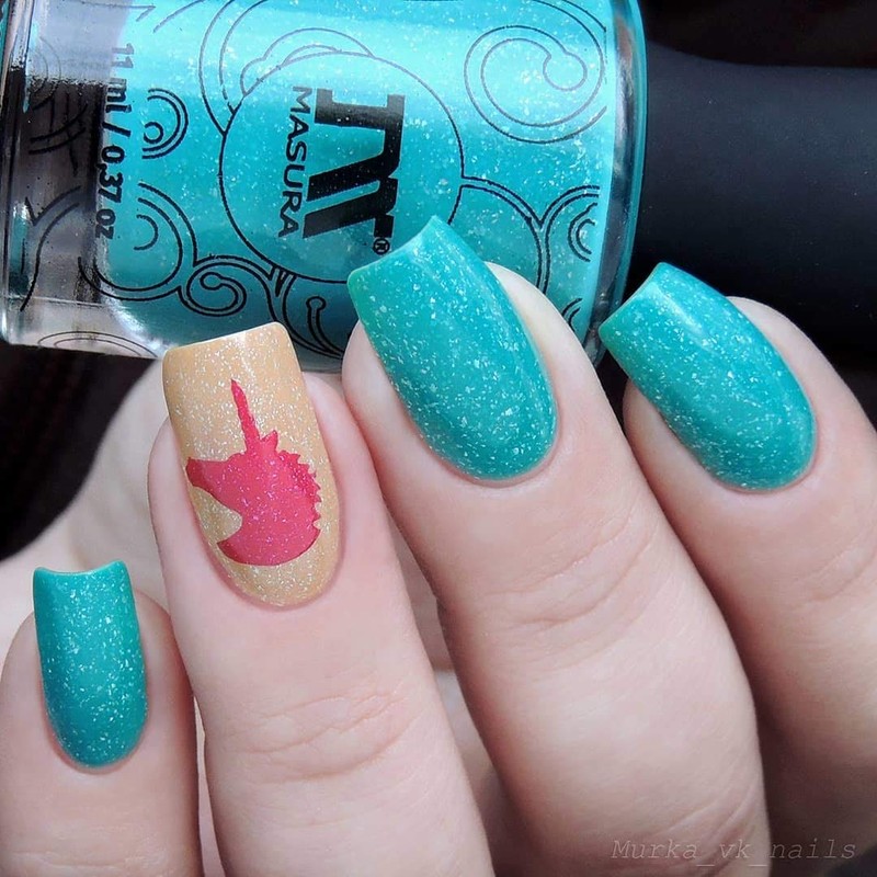Whats Up Nails - Unicorn Head Vinyl Stencils for Nail