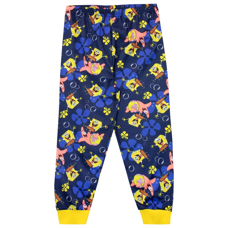 SPONGEBOB SQUAREPANTS Boys' Pyjamas Blue 110, blue