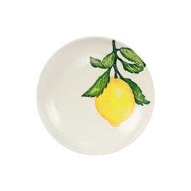 Vietri Limoni Pasta Bowl, Dinnerware for Serving Soup Salad & Spaghetti, 9.75" Earthenware Dish