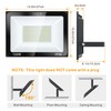 2 Pack SOLLA 150W LED Flood Light, IP66 Waterproof, 12000lm,