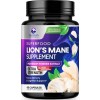 Nature's Peak Lions Mane Supplement Mushroom Capsules 10,000mg, Brain &