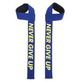 Wrist Straps for Sport - Non-slip and Wear Resistant Wrist Straps- Suitable for Weightlifting, Bodybuilding, Powerlifting - Color: Blue