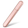 MiDenso Premium Glass Nail File with Case, Crystal Diamond Salon