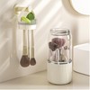 Iilnlaty 361° Rotating Makeup Brush Holder Organizer,Makeup Brush Holder with