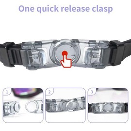 CRASLYN Swimming Goggles, Anti-Fog, UV Protection (1, Blue)