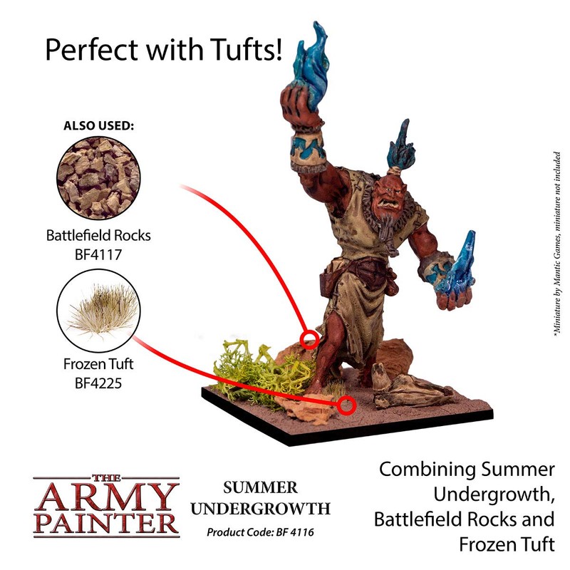 The Army Painter | Basing: Summer Undergrowth | Similar to