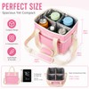 Drink Carrier Tote Bag for 4 Cups, Multiple Tumbler Carrier