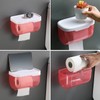 Cenbee Toilet Paper Holder - Wall Mounted Waterproof Bathroom Roll