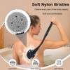 Back Scrubber for Shower,20.5" Bath Brush Long Handle for Shower