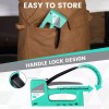 HAUSHOF Light Duty Staple Gun Upholstery Staple Gun w/Remover 800PC