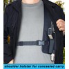 HOGIKUO Universal Shoulder Holster，Chest Holster,Concealed Shoulder Holster for Men,Fits 1911,M&P