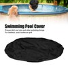 Swimming Pool Cover Dustproof Folding Insulation Pool Winter Black Cover