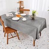 Deconovo Soft Rectangle Table Cover Wipe Clean Durable Table Cloth