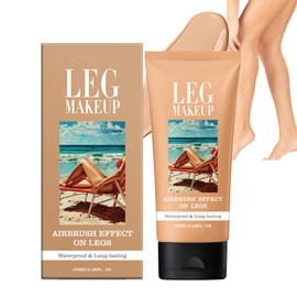 Leg Makeup Concealer Waterproof No Transfer - Leg Make Up to Cover Veins - Full Coverage Body Concealer Tattoo Cover Up makeup - Long Lasting Leg Scar Cover up,Body Make-Up for Legs