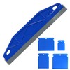 Paint Shield,Paint Cutting in Tools,Paint Edging Tool,with 4Pcs Plastic Scrapers,Skirting