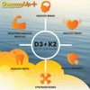Vitamin D3+K2+Calcium Gummies High Strength Sunshine Gummies | 2 Months
