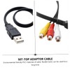 CIYODO 2 Pack to 3rca Av Cable Universal Connector for
